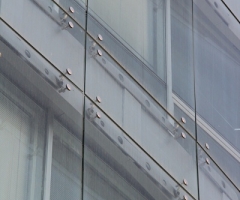 نمای شیشه ای اسپایدر